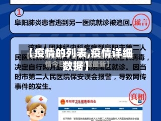 【疫情的列表,疫情详细数据】-第1张图片