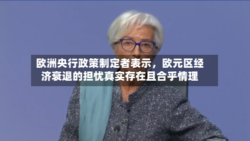欧洲央行政策制定者表示，欧元区经济衰退的担忧真实存在且合乎情理-第1张图片