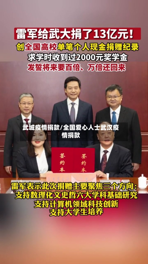 武城疫情捐款/全国爱心人士武汉疫情捐款-第3张图片