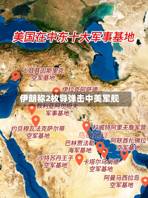 伊朗称2枚导弹击中美军舰-第1张图片