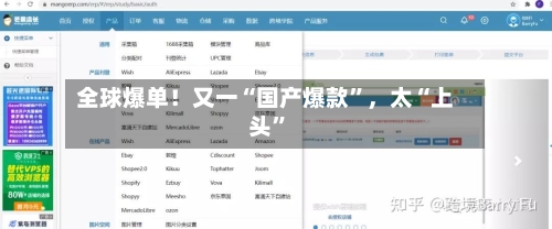 全球爆单！又一“国产爆款”	，太“上头	”-第1张图片