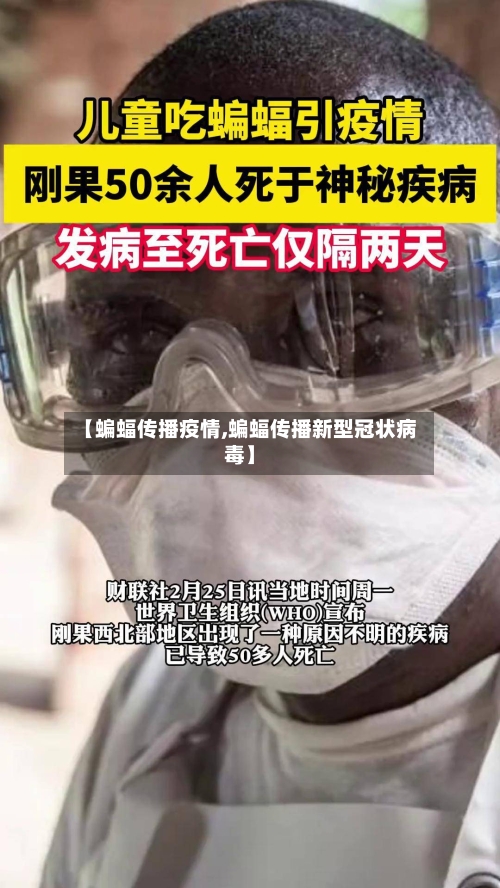 【蝙蝠传播疫情,蝙蝠传播新型冠状病毒】-第3张图片