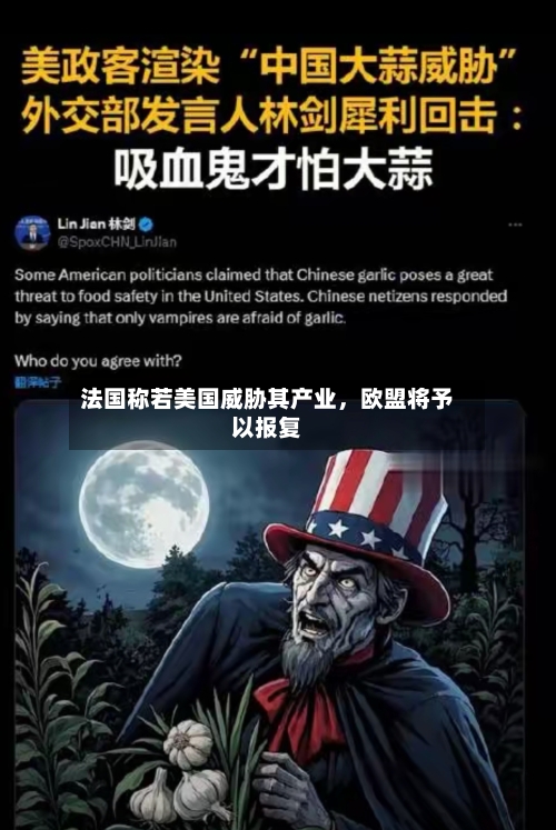 法国称若美国威胁其产业，欧盟将予以报复-第3张图片