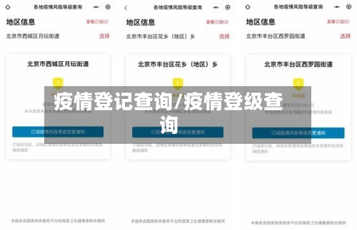 疫情登记查询/疫情登级查询-第1张图片