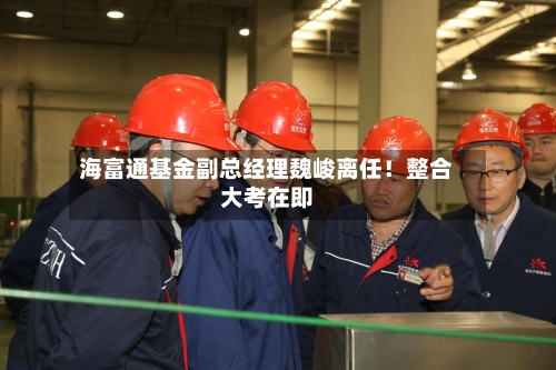 海富通基金副总经理魏峻离任！整合大考在即-第1张图片