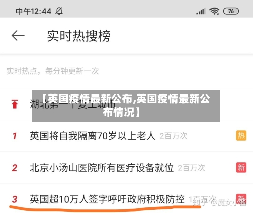 【英国疫情最新公布,英国疫情最新公布情况】-第1张图片