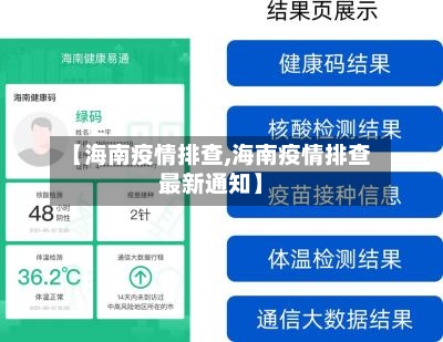 【海南疫情排查,海南疫情排查最新通知】-第1张图片