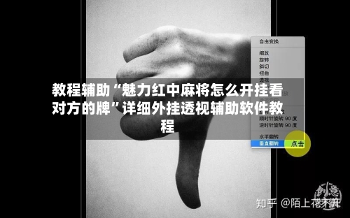 教程辅助“魅力红中麻将怎么开挂看对方的牌”详细外挂透视辅助软件教程-第2张图片