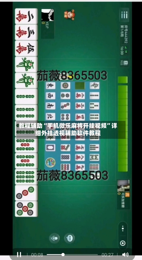 教程辅助“手机微乐麻将开挂视频	”详细外挂透视辅助软件教程-第3张图片