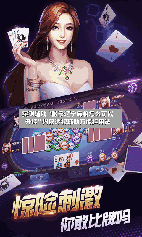 实测辅助“微乐辽宁麻将怎么可以开挂”揭秘透视辅助万能挂用法-第2张图片