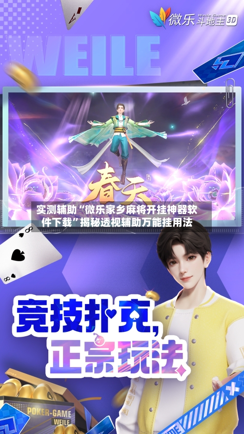 实测辅助“微乐家乡麻将开挂神器软件下载”揭秘透视辅助万能挂用法-第3张图片