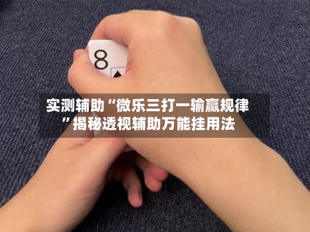 实测辅助“微乐三打一输赢规律	”揭秘透视辅助万能挂用法-第2张图片