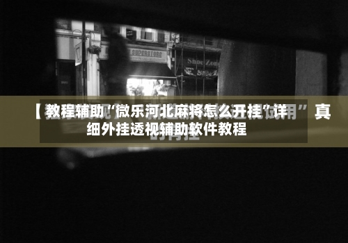教程辅助“微乐河北麻将怎么开挂	”详细外挂透视辅助软件教程-第1张图片