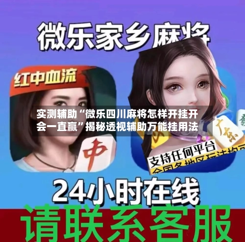 实测辅助“微乐四川麻将怎样开挂开会一直赢”揭秘透视辅助万能挂用法-第1张图片