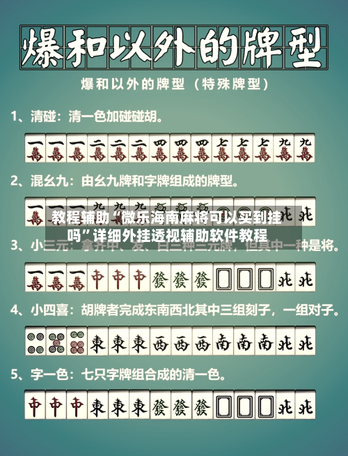 教程辅助“微乐海南麻将可以买到挂吗	”详细外挂透视辅助软件教程-第3张图片