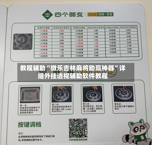教程辅助“微乐吉林麻将助赢神器	”详细外挂透视辅助软件教程-第1张图片