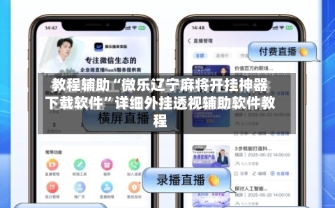 教程辅助“微乐辽宁麻将开挂神器下载软件	”详细外挂透视辅助软件教程-第1张图片
