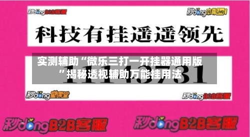 实测辅助“微乐三打一开挂器通用版”揭秘透视辅助万能挂用法-第3张图片