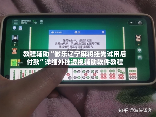 教程辅助“微乐辽宁麻将挂先试用后付款”详细外挂透视辅助软件教程-第2张图片