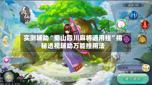 实测辅助“蜀山四川麻将通用挂”揭秘透视辅助万能挂用法-第2张图片