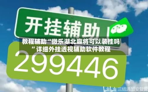 教程辅助“微乐湖北麻将可以装挂吗”详细外挂透视辅助软件教程-第3张图片