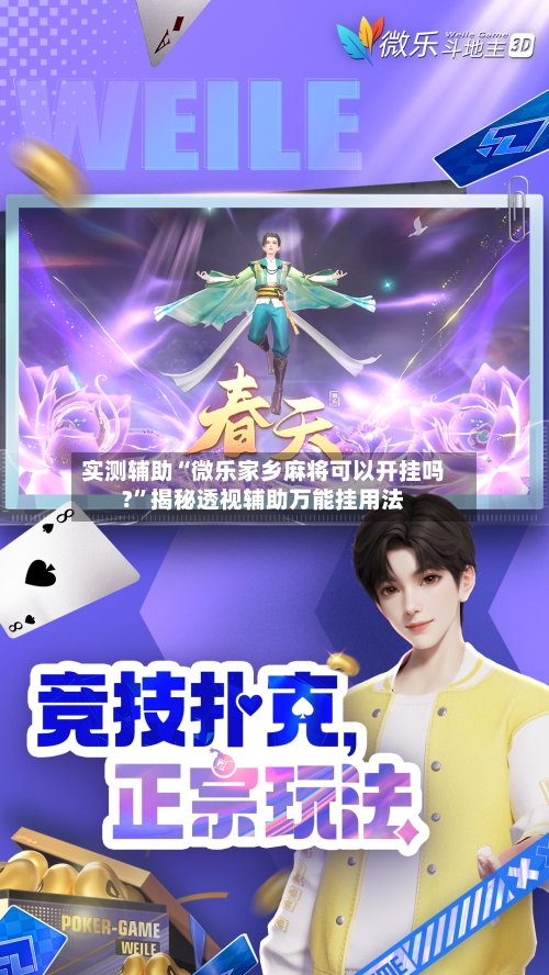 实测辅助“微乐家乡麻将可以开挂吗?	”揭秘透视辅助万能挂用法-第3张图片