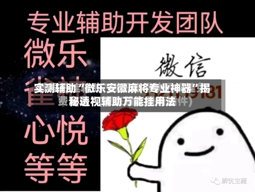 实测辅助“微乐安徽麻将专业神器”揭秘透视辅助万能挂用法-第1张图片