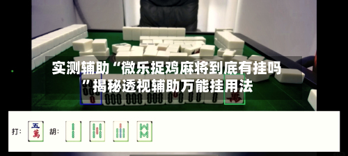 实测辅助“微乐捉鸡麻将到底有挂吗”揭秘透视辅助万能挂用法-第3张图片