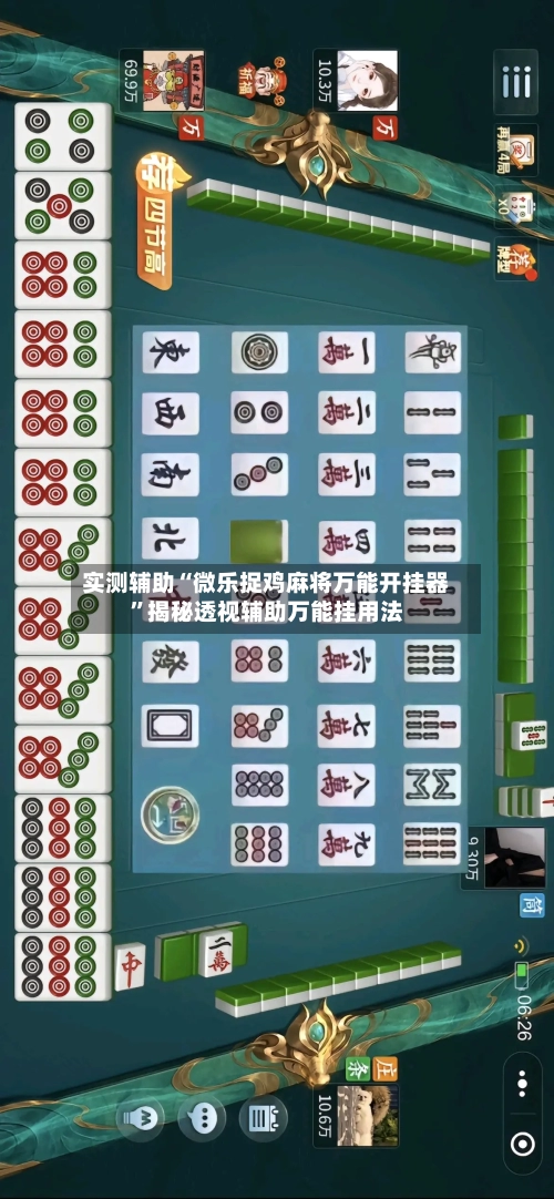 实测辅助“微乐捉鸡麻将万能开挂器	”揭秘透视辅助万能挂用法-第3张图片