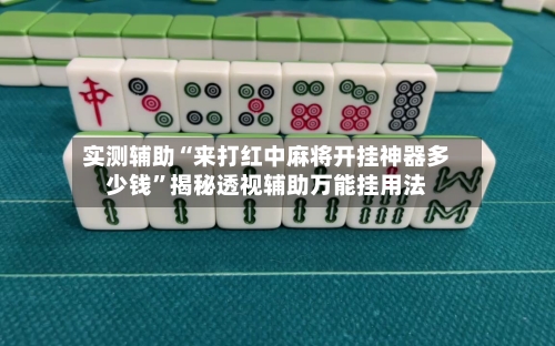 实测辅助“来打红中麻将开挂神器多少钱	”揭秘透视辅助万能挂用法-第1张图片