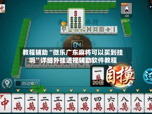 教程辅助“微乐广东麻将可以买到挂吗”详细外挂透视辅助软件教程-第1张图片