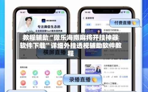 教程辅助“微乐海南麻将开挂神器软件下载”详细外挂透视辅助软件教程-第2张图片