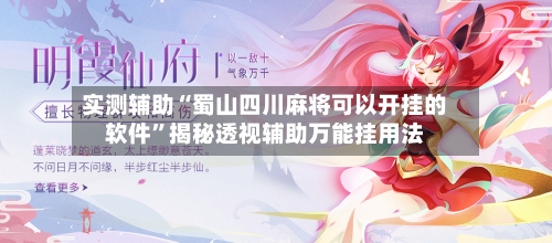 实测辅助“蜀山四川麻将可以开挂的软件	”揭秘透视辅助万能挂用法-第3张图片