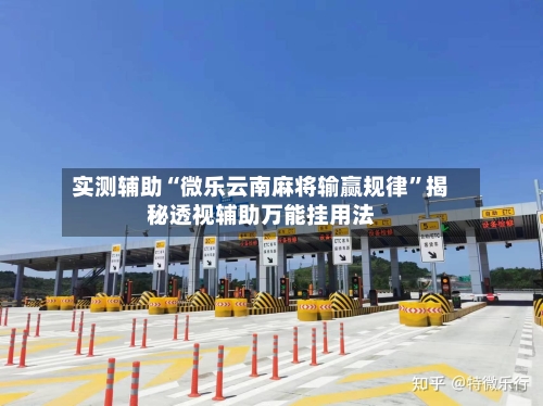 实测辅助“微乐云南麻将输赢规律	”揭秘透视辅助万能挂用法-第1张图片