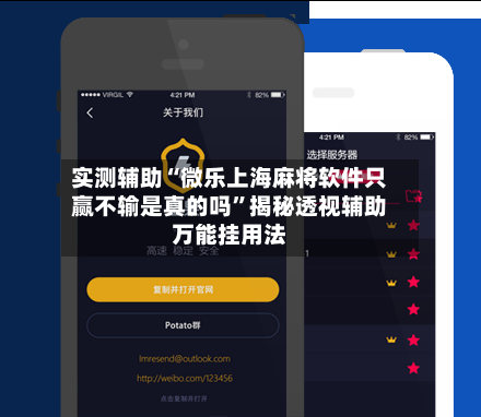 实测辅助“微乐上海麻将软件只赢不输是真的吗”揭秘透视辅助万能挂用法-第3张图片