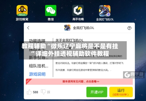 教程辅助“微乐辽宁麻将是不是有挂”详细外挂透视辅助软件教程-第3张图片