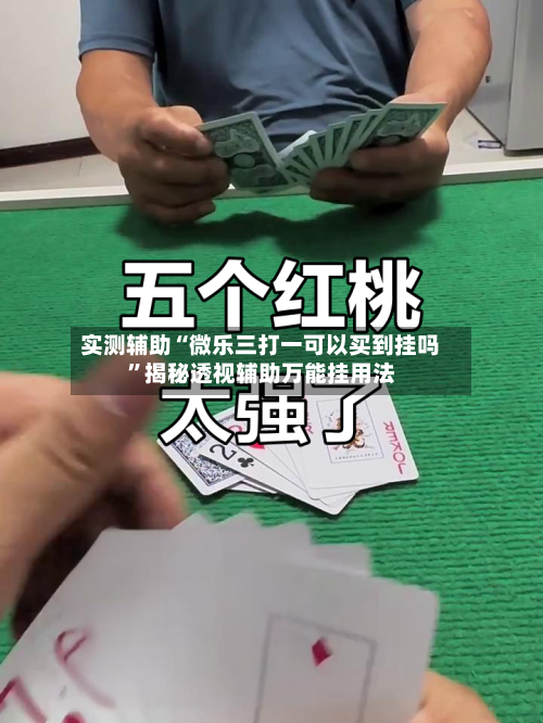 实测辅助“微乐三打一可以买到挂吗”揭秘透视辅助万能挂用法-第1张图片