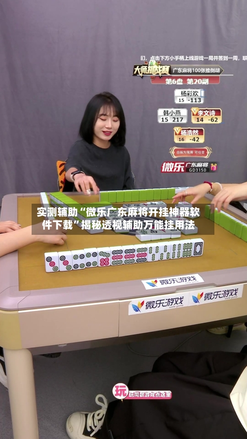 实测辅助“微乐广东麻将开挂神器软件下载”揭秘透视辅助万能挂用法-第2张图片