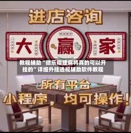 教程辅助“微乐福建麻将真的可以开挂的	”详细外挂透视辅助软件教程-第1张图片