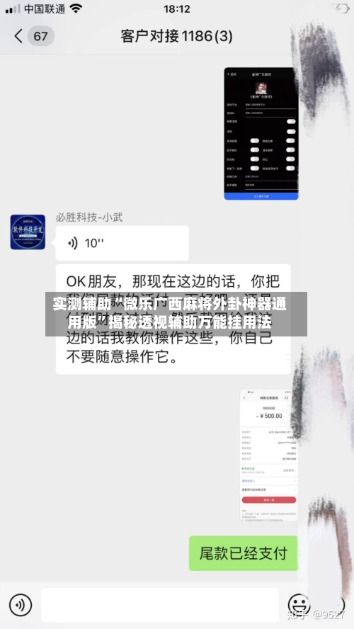 实测辅助“微乐广西麻将外卦神器通用版”揭秘透视辅助万能挂用法-第2张图片
