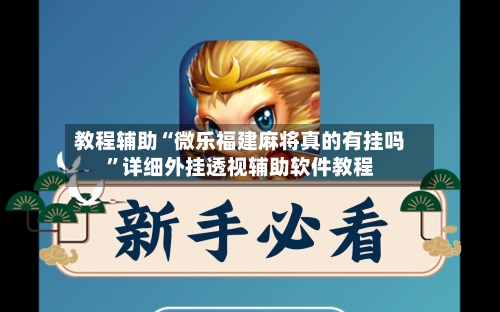 教程辅助“微乐福建麻将真的有挂吗	”详细外挂透视辅助软件教程-第3张图片
