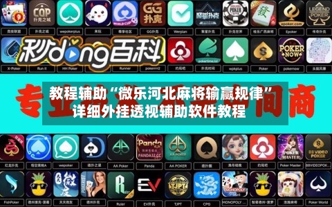 教程辅助“微乐河北麻将输赢规律”详细外挂透视辅助软件教程-第2张图片