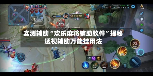 实测辅助“欢乐麻将辅助软件”揭秘透视辅助万能挂用法-第2张图片