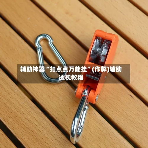 辅助神器“扣点点万能挂”(作弊)辅助透视教程-第2张图片