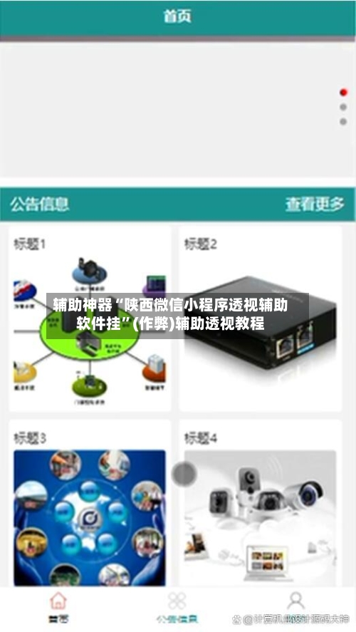 辅助神器“陕西微信小程序透视辅助软件挂”(作弊)辅助透视教程-第1张图片