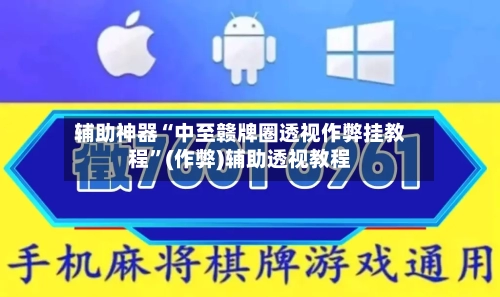 辅助神器“中至赣牌圈透视作弊挂教程”(作弊)辅助透视教程-第3张图片
