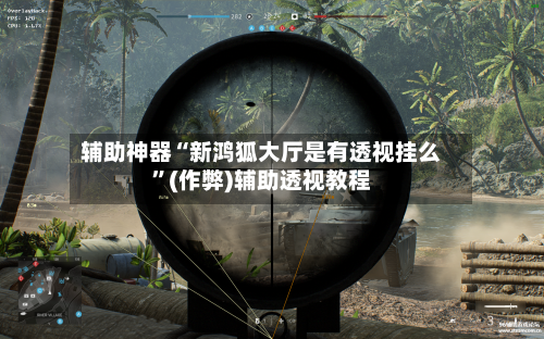 辅助神器“新鸿狐大厅是有透视挂么”(作弊)辅助透视教程-第2张图片