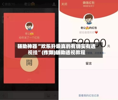 辅助神器“欢乐升级真的有确实有透视挂”(作弊)辅助透视教程-第1张图片
