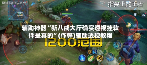 辅助神器“新八戒大厅确实透视挂软件是真的	”(作弊)辅助透视教程-第3张图片