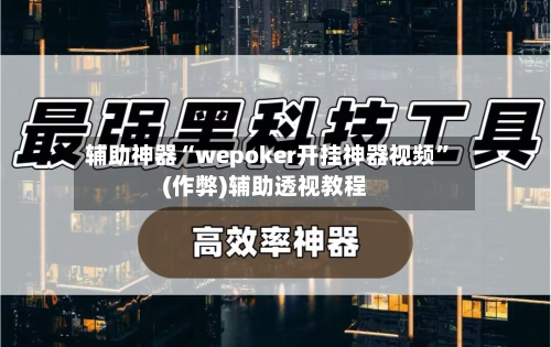 辅助神器“wepoker开挂神器视频”(作弊)辅助透视教程-第3张图片